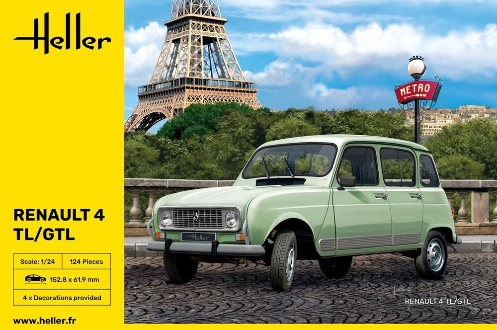 Heller 80759 1:24 Renault 4L