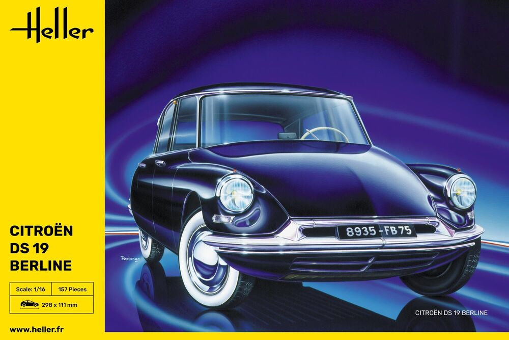 Heller 80795 1:16 Citroen DS19 Hardtop