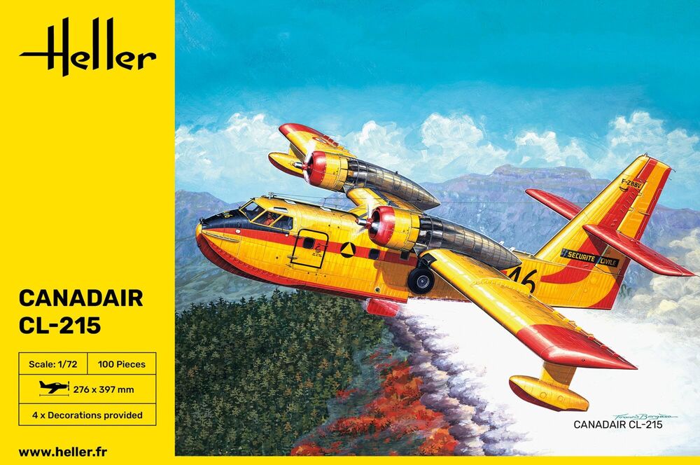 Heller 80373 1:72 Canadair CL.215 Water Bomber Flying Boat