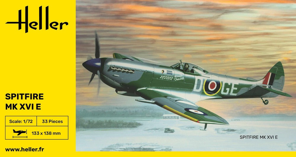 Heller 80282 1:72 Supermarine Spitfire Mk.XVI