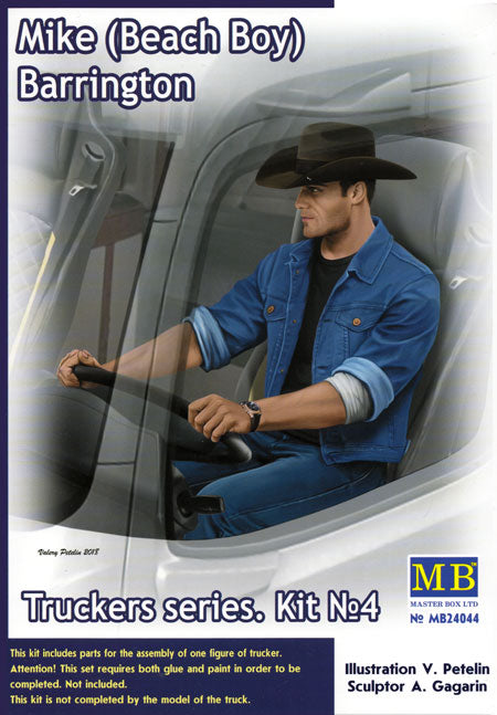 Master Box MB24044 1:24 Truckers Series Mike Barrington