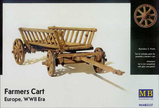Master Box MB3537 1:35 Farmers Cart Europe WWII