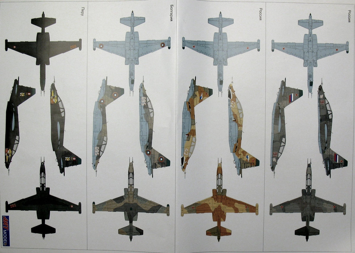 Art Model 7212 1:72 Sukhoi Su-25UB Frogfoot