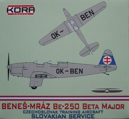 Kora 72221 1:72 Benes-Mraz Be-250 Beta Major (Slovakian Service)
