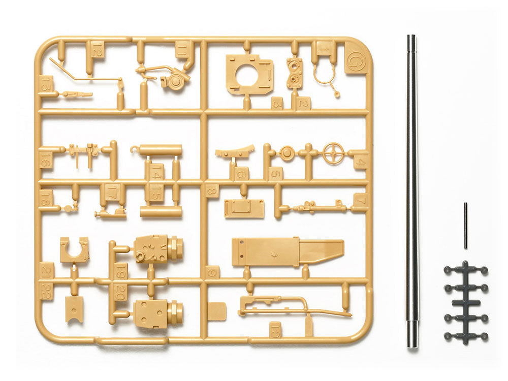 Tamiya 12660 1:35 German Jagdpanzer IV /70 (V) Lang Metal Gun Barrel Set