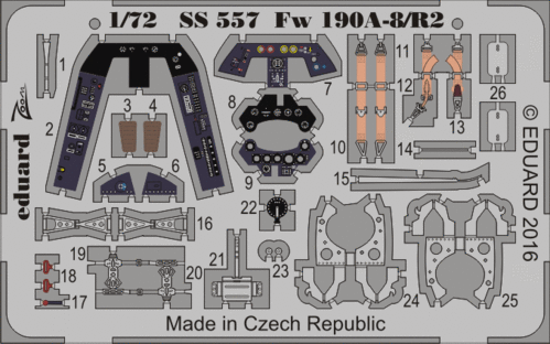 Eduard SS557 1:72 Focke-Wulf Fw-190A-8/R2 Weekend