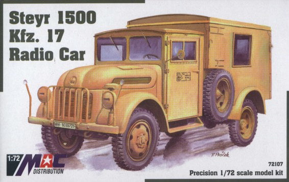 MAC Distribution 72107 1:72 Steyer 1500 Kfz.17 Radio car