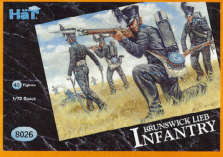 HAT Industrie 8026 1:72 Napoleonic Brunswick Leib Infantry