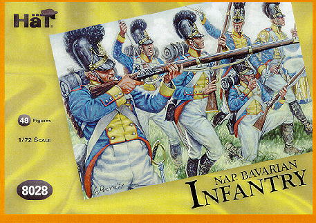 HAT Industrie 8028 1:72 Napoleonic Bavarian Infantry