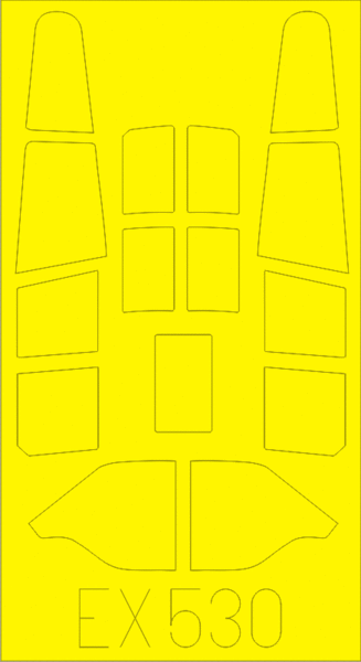 Eduard EX530 1:48 Curtiss P-40B Tomahawk
