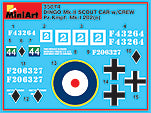 MiniArt 35074 1:35 Daimler Dingo Mk.II captured scout car with 2 German crew figures