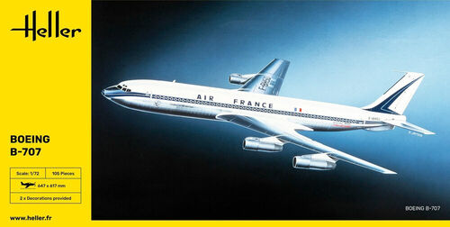 Heller 80452 1:72 Boeing 707 Air France/BOAC