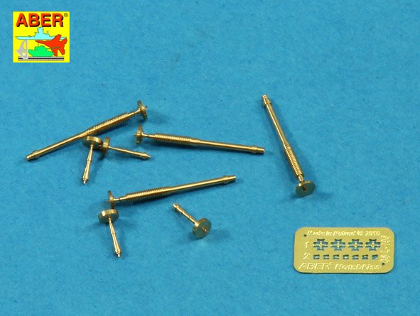 Aber 35L199 1:35 Armament for British WWI Medium Tank Mk.A 'Whippet' 8mm Hotchkiss m.1909 x 4pcs