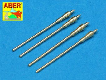 Aber A48007 1:48 Set of 4 Barrels for German Aircraft 20mm Machine Guns MG.151/20