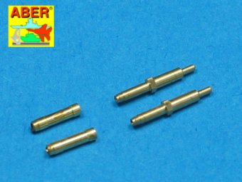 Aber A48010 1:48 Set of 2 Barrels for German Aircraft 30mm Machine Cannons Mk.108 with Blast Tube