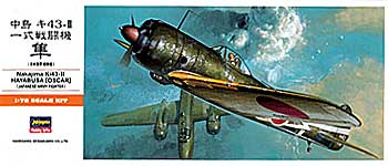 Hasegawa A01 1:72 Nakajima Ki-43-II Oscar 'Hayabusa'