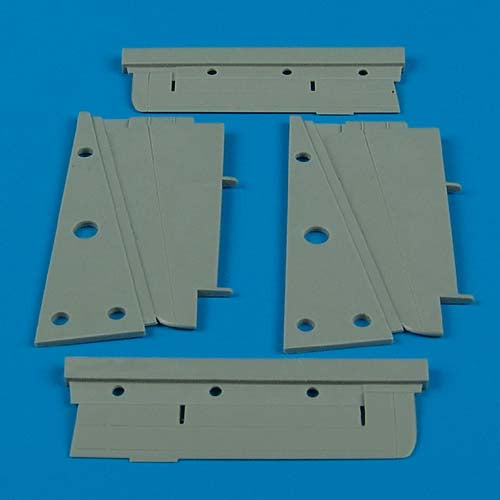 Quickboost (by Aires) 72238 1:72 Douglas A-1 Skyraider horizontal stabilisers/stabilizers
