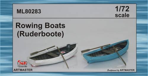 CMK Maritime Line ML80283 1:72 Rowing Boats (2pcs)