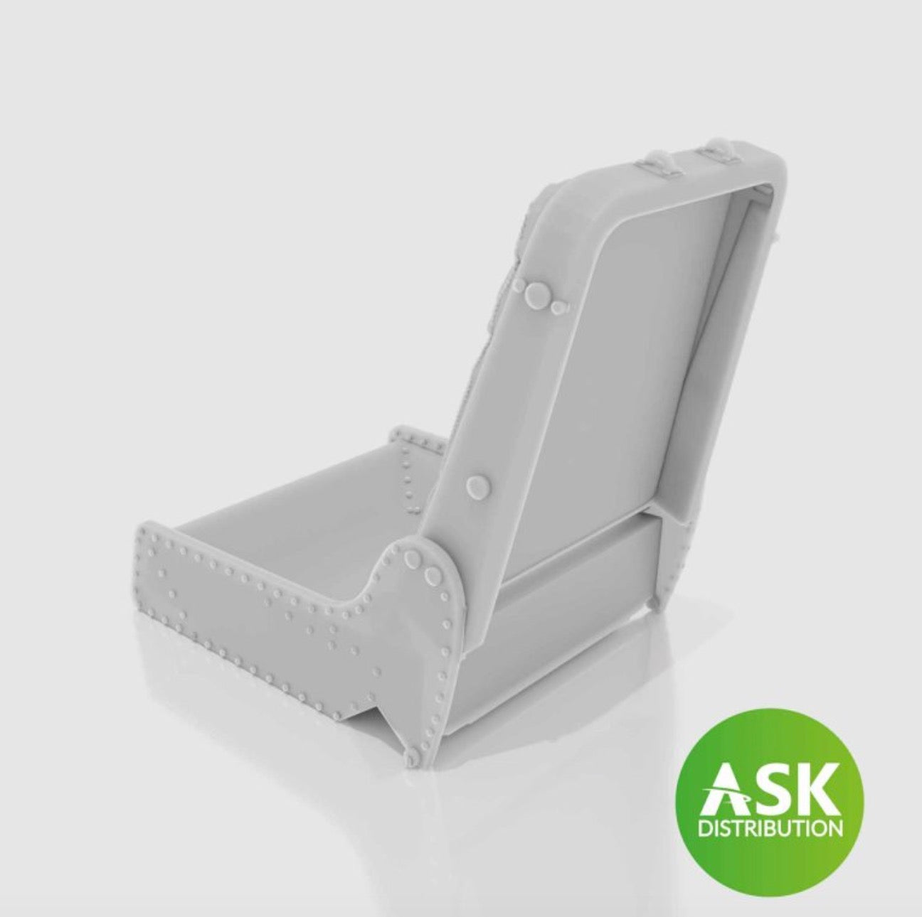 Art Scale 200-A48067 1:48 Messerschmitt Me-262A-1a - seat without seat belts, detail set