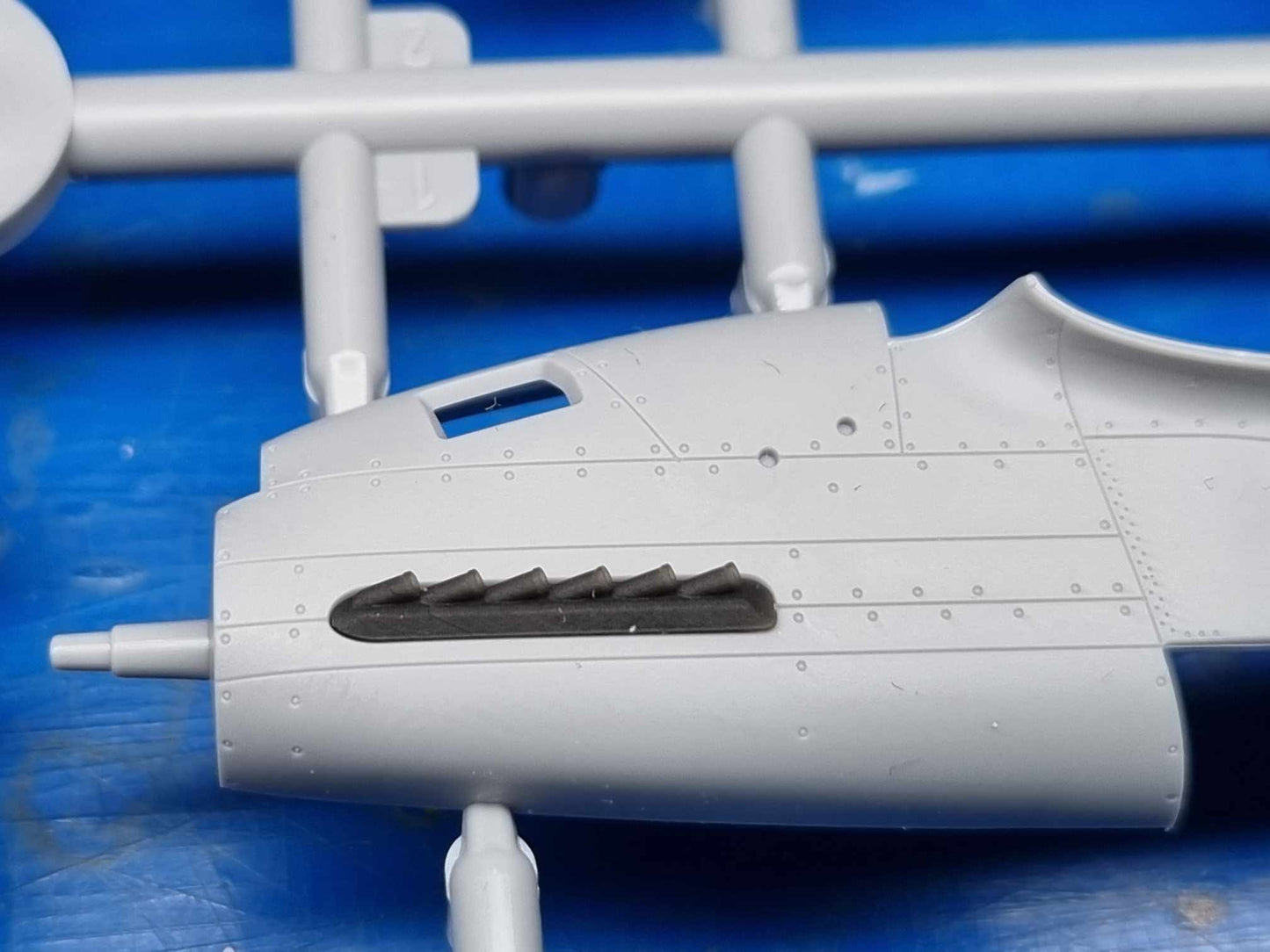 Art Scale 200-A72018 1:72 P-51B/P-51C Mustang - Exhausts, one pair - 3D printing