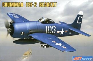 Art Model 7201 1:72 Grumman F8F-2 Bearcat (4 decal variants)