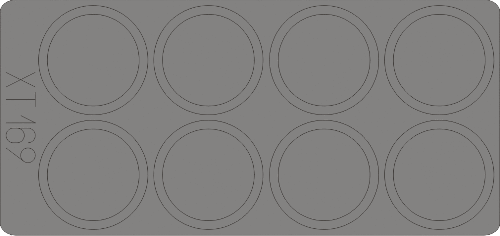 Eduard XT169 1:35 RSO PaK-40/4 75mm wheel masks