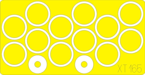 Eduard XT165 1:35 Soviet BMP-3 wheel masks