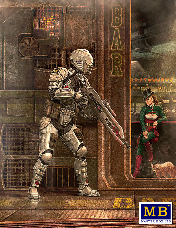 Master Box MB24054 1:24 Tiberious “Ty†Constellation Hackington III