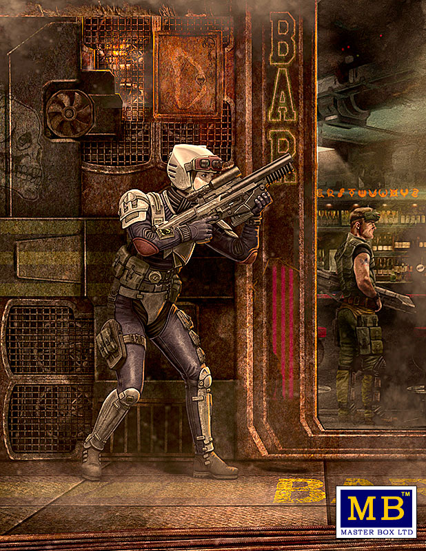 Master Box MB24055 1:24 Laurie “Lightning Bolt†Barnes