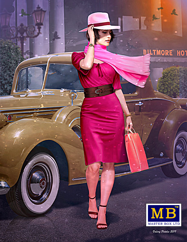 Master Box MB24067 1:24 Dangerous Curves Series. Françoise