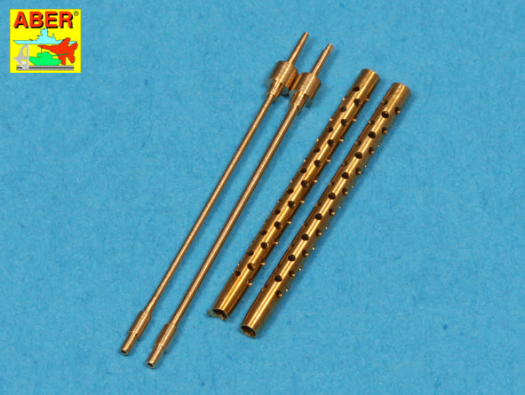 Aber A48013 1:48 Set of 2 Barrels for Japan Type 3 MG