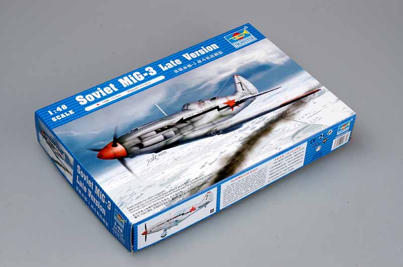 Maquette Avion 1:48 Trompettiste Mikoyan MiG-3 Version Tardive - Modèle Détaillé Maquette Avion MiG-3