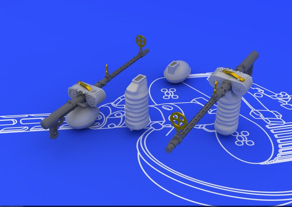 Eduard Brassin 648085 1:48 MG 15 gun (2 pcs)
