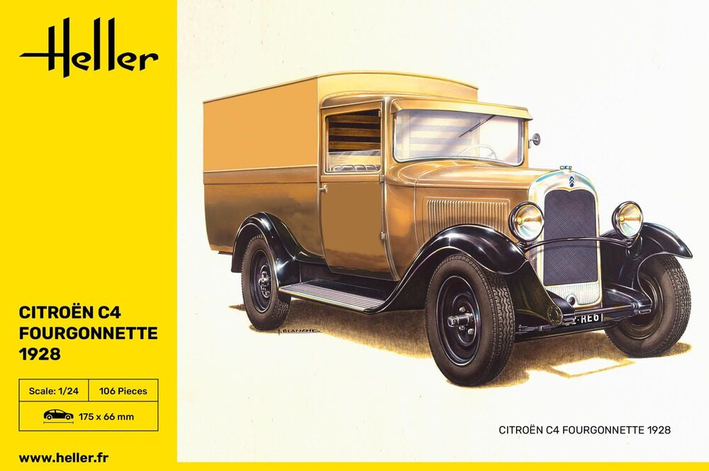 Heller 80703 1:24 Citroen C4 Fourgonette 1928