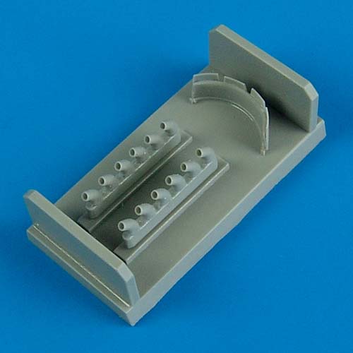 Quickboost (by Aires) 72374 1:72 Curtiss P-40B Tomahawk/P-40C exhaust & damper cooler