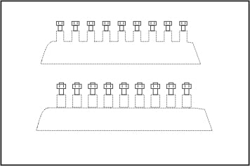CMK 015 1:35 Hexagonal Bolt Heads 0,8mm (44pcs)