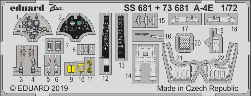 Eduard SS681 1:72 Douglas A-4E Skyhawk