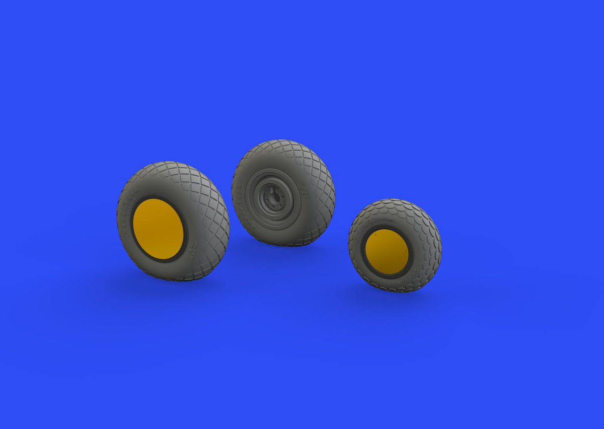Eduard Brassin 648515 1:48 Lockheed P-38F/G Lightning wheels