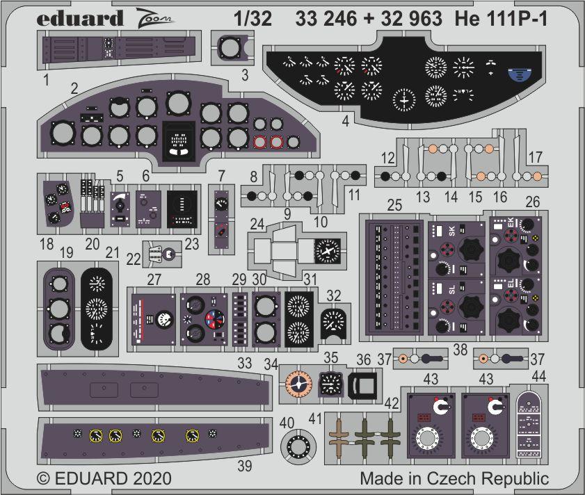 Eduard 32963 1:32 Heinkel He-111P-1