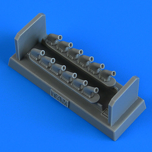 Quickboost (by Aires) 48929 1:48 North-American P-51D Mustang exhaust