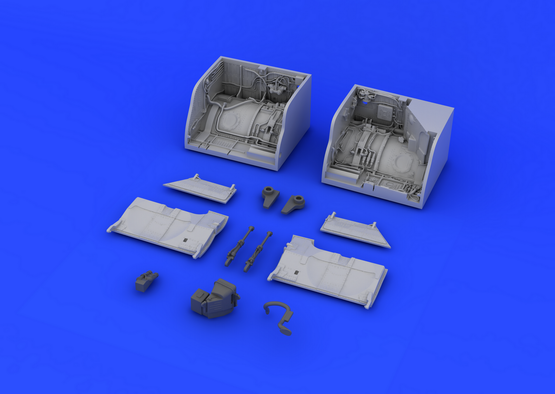 Eduard Brassin 648105 1:48 Mikoyan MiG-23M/MiG-23MF main wheel bay