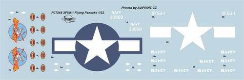 Planet Models 248 1:32 Vought XF5U-1 Flying Pancake