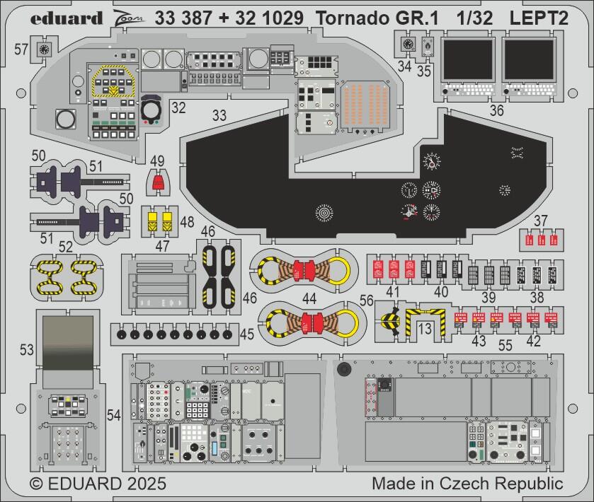 Eduard 33387 1:32 Panavia Tornado GR.1