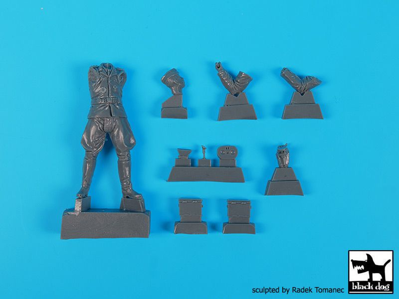 Blackdog F32090 1:32 German Luftwaffe pilot N°7 1940-45 WWII