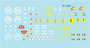 Star Decals 35-C1024 1:35 Spanish Civil War # 4. Fiat Ansaldo. CV.33, CV.35, CV.33 Lf Flamethrower.
