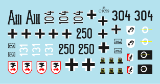 Star Decals 35-C1059 1:35 Sturm # 8. Sturmgeschutz/StuG.III Ausf.G, Ostfront 1943-45