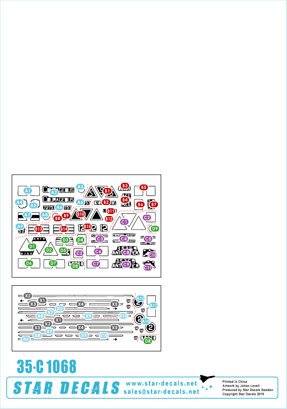 Star Decals 35-C1068 1:35 Australia Tanks & AFVs in WWII # 3