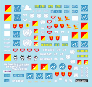 Star Decals 35-C1391 1:35 Ferrets in Cyprus # 2