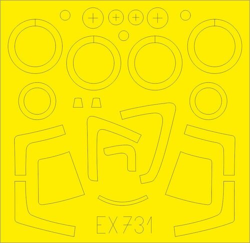 Eduard EX731 1:48 Sukhoi Su-27S