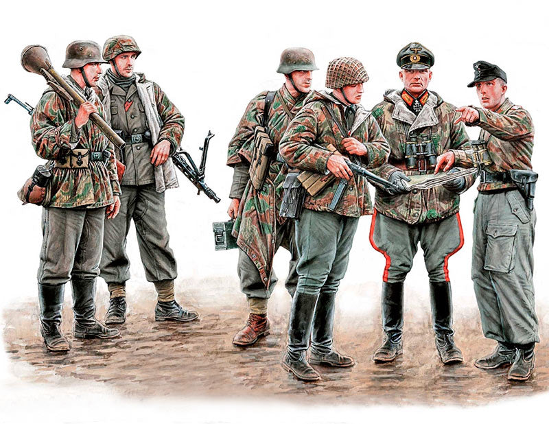 Master Box MB35162 1:35 Let's stop them here! German Military Men, 1945